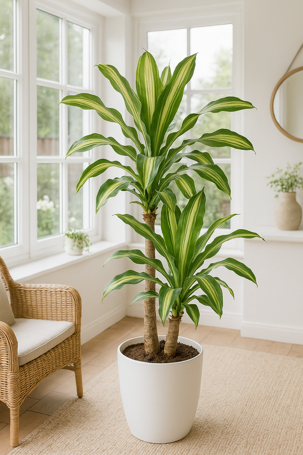 Dracaena 'Massangeana' - 4" Pot