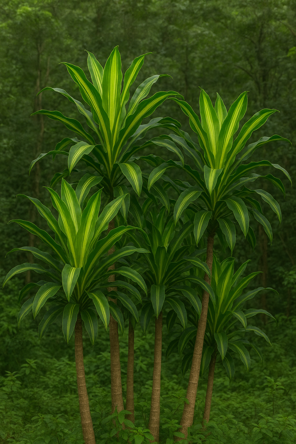 Dracaena 'Massangeana' - 4" Pot